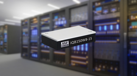 MEAN WELL IQB150W8 Series: 150W 8:1 Ultra-Wide Input Quarter-Brick DC-DC Converters