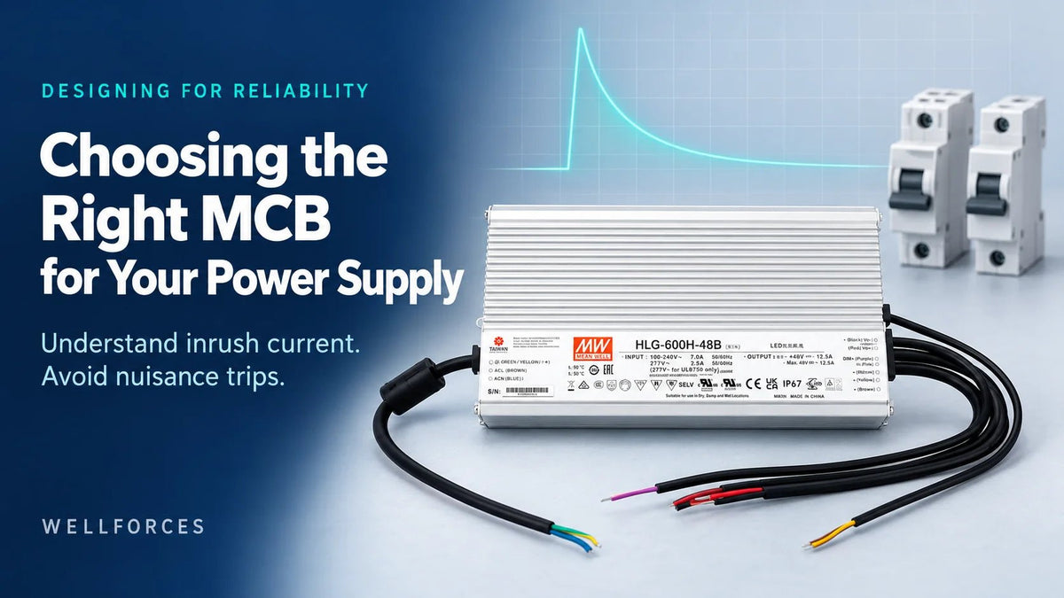 Designing for Reliability: How to Select an MCB for Your Power Supply - powersupplymall.com