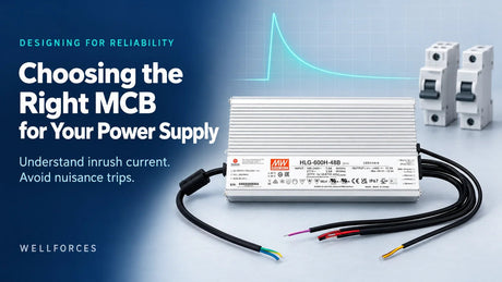 Designing for Reliability: How to Select an MCB for Your Power Supply - powersupplymall.com