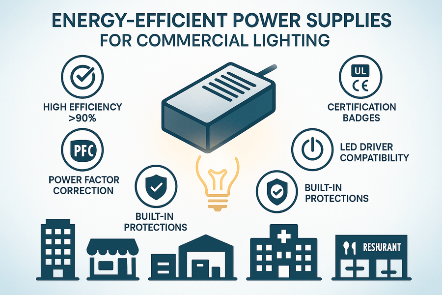 Energy-Efficient Lighting for Commercial Spaces: What to Look for in a