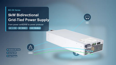 From Power Consumer to Power Producer: Applications of the BIC-5K Bidirectional Power Supply - powersupplymall.com