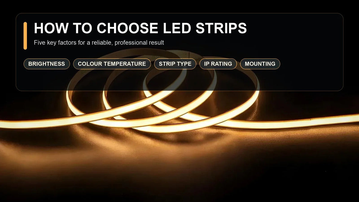 How to Choose LED Strips: A Guide for DIY Enthusiasts and Professionals - powersupplymall.com