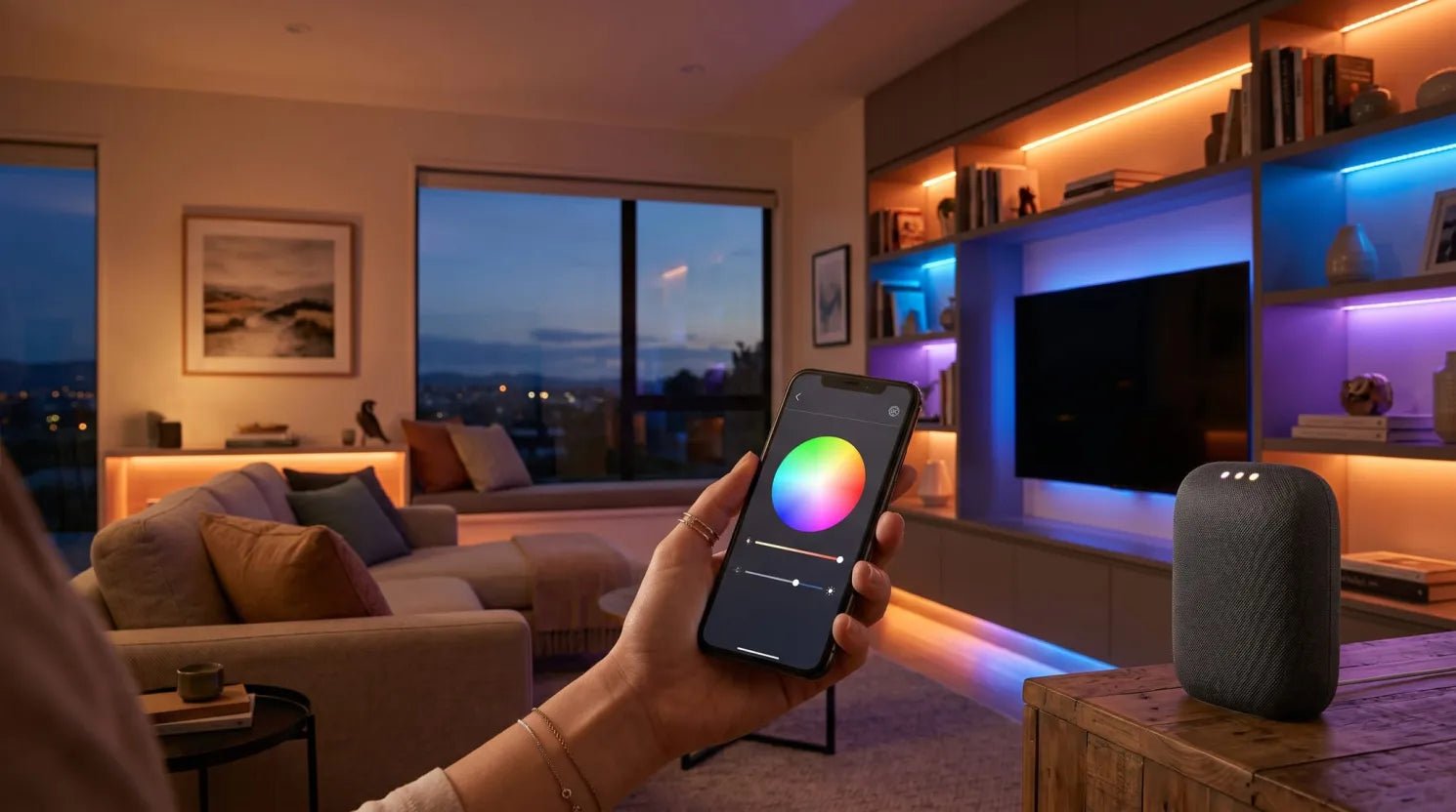 How to Control LED Strips with Your Smartphone or Voice Assistant - powersupplymall.com