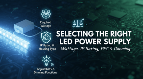 How to Select the Right LED Power Supply - powersupplymall.com