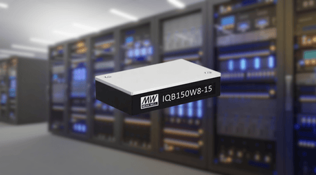 MEAN WELL IQB150W8 Series: 150W 8:1 Ultra-Wide Input Quarter-Brick DC-DC Converters - powersupplymall.com