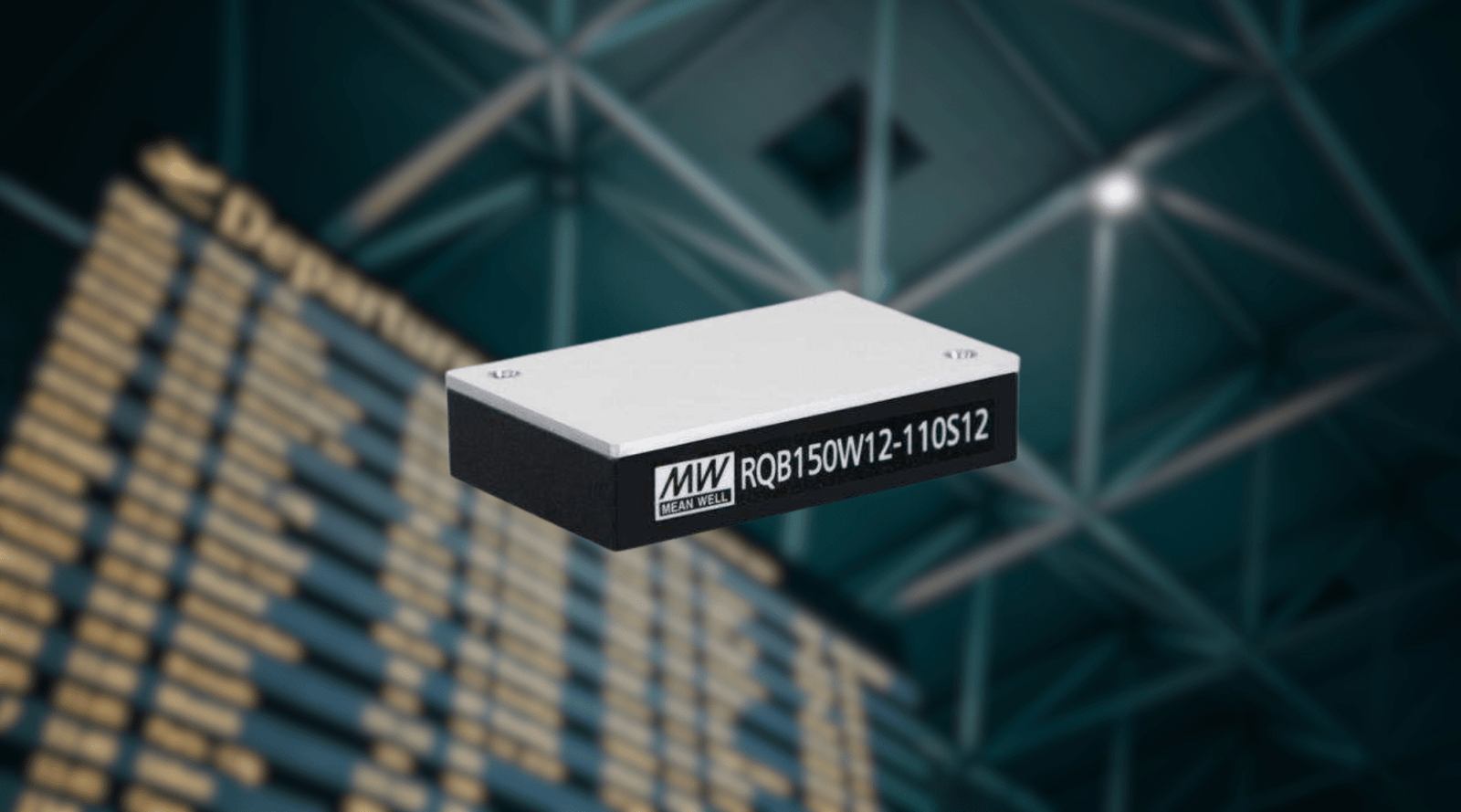 RQB150W12 Series: 150W 1/4 Brick 14~160Vdc Ultra-Wide Input Railway DC/DC Converter - powersupplymall.com