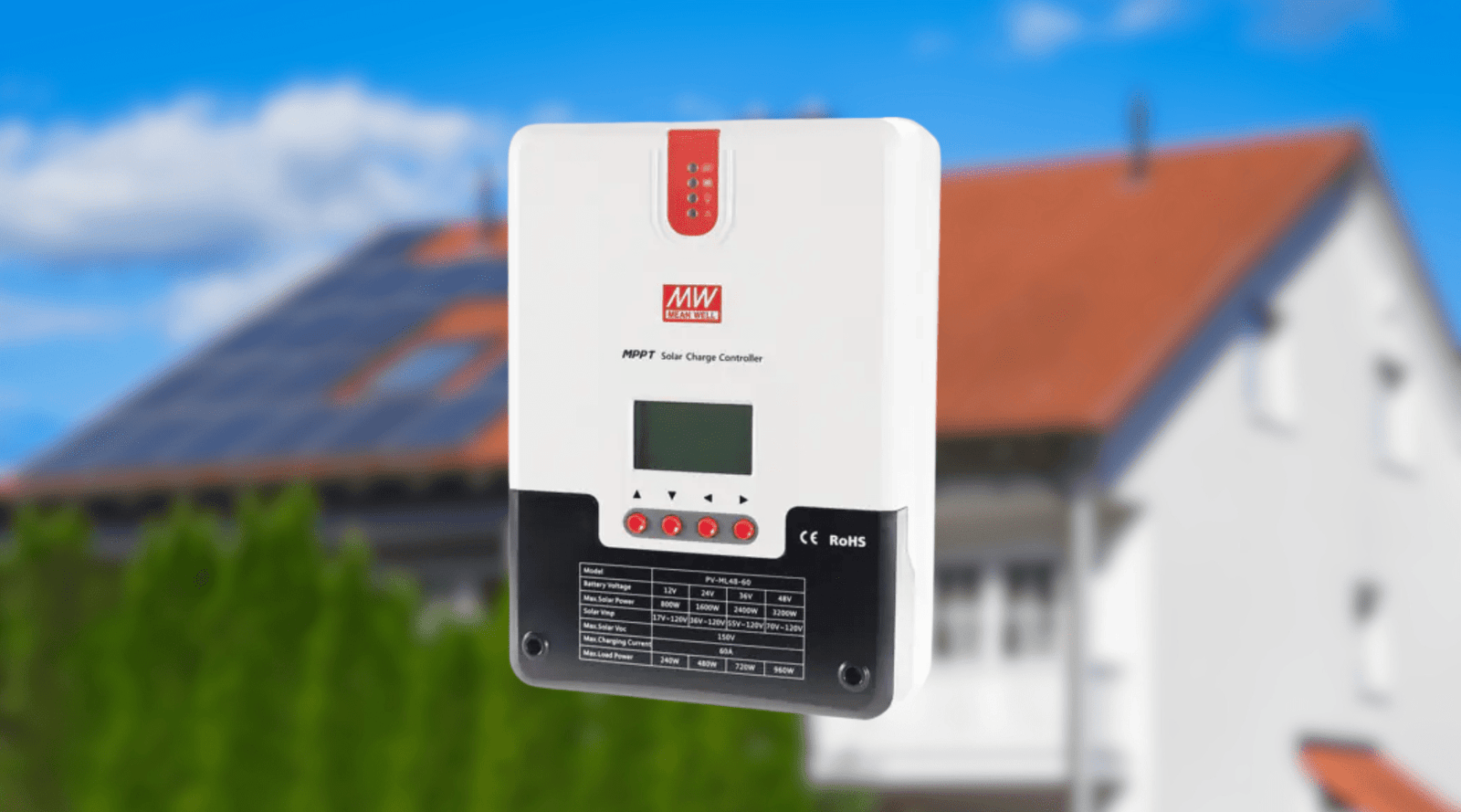 SHARE WELL｜PV-ML Series: 20~60A MPPT Solar Charge Controller - powersupplymall.com