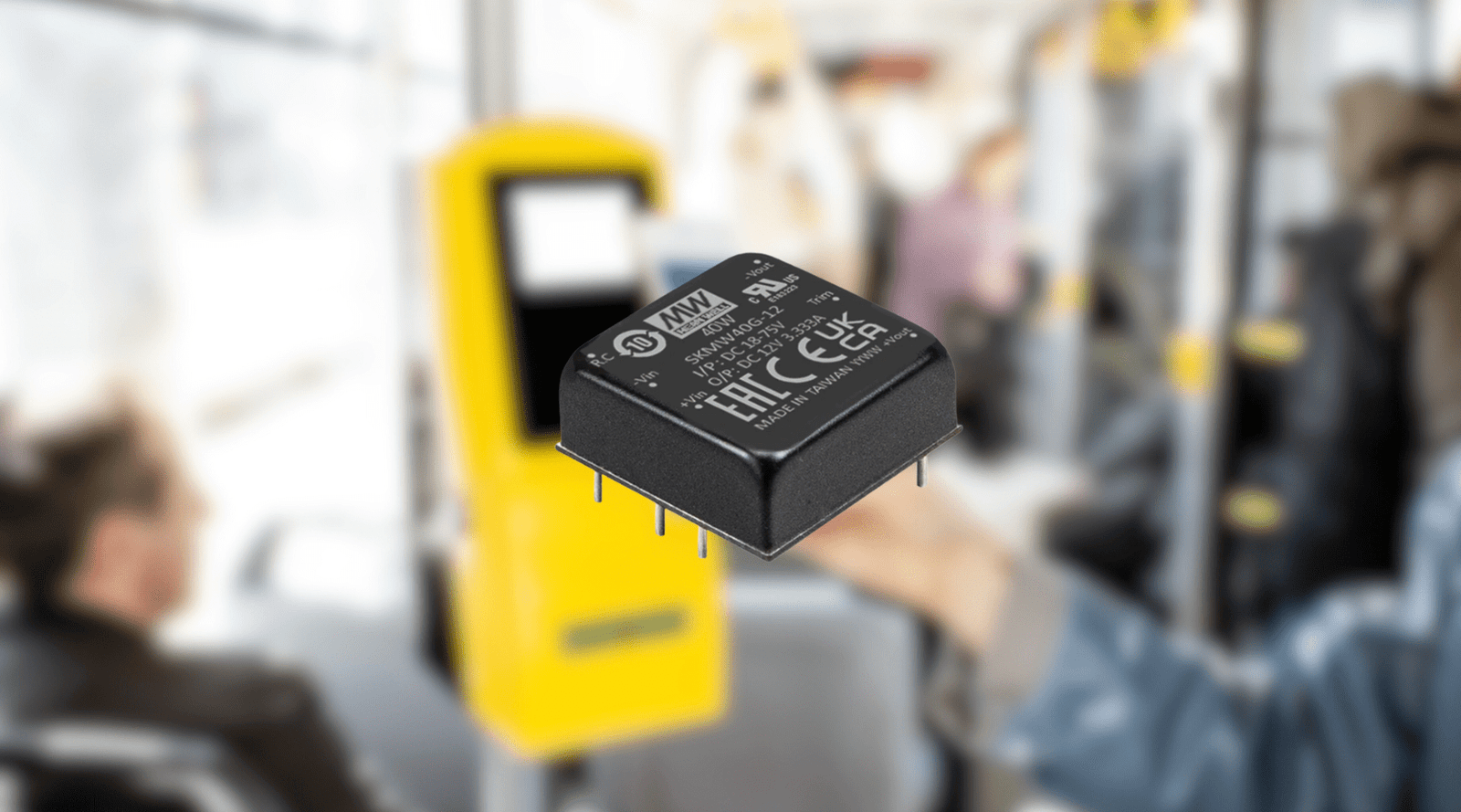 SKMW40 / DKMW40 Series: 40W 4:1 Ultra-Wide Input Isolated DC/DC Converter - powersupplymall.com