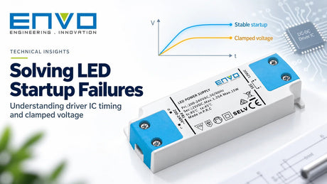 Solving Startup Failures: When LED Driver ICs Conflict with Power Supplies - powersupplymall.com