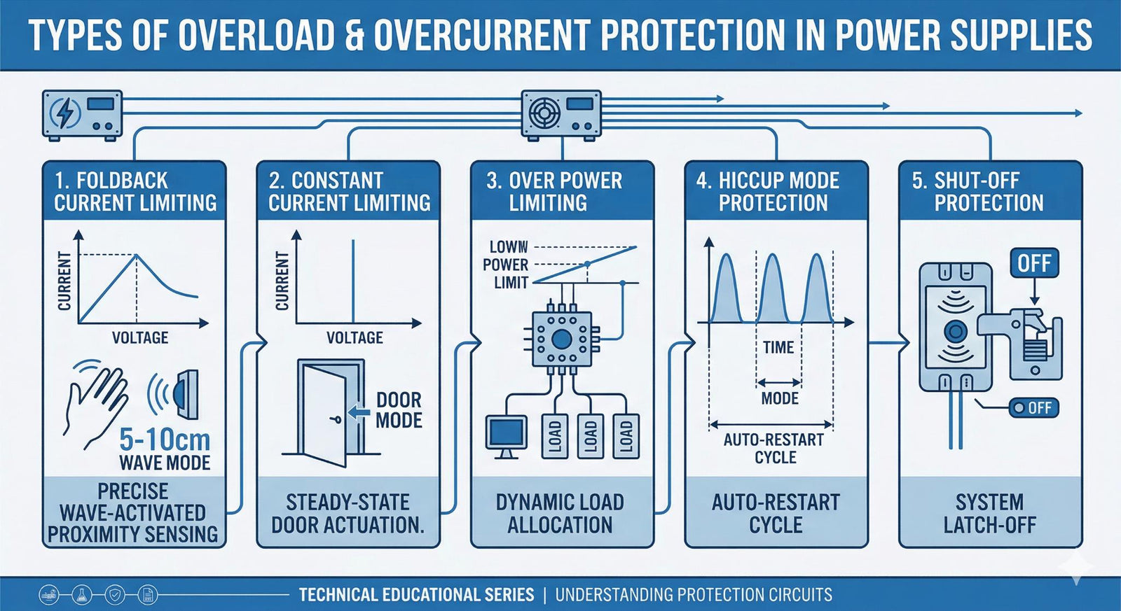 What Are the Different Types of Overload and Overcurrent Protection? - powersupplymall.com