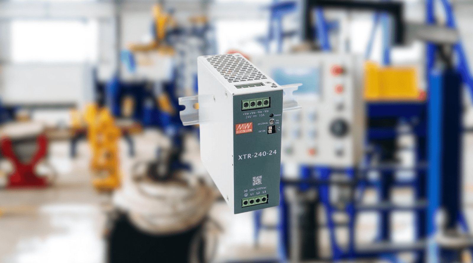 XTR-240 / 480 / 960 Series: Next-Gen 3-Phase Input DIN Rail Power Supplies (240W–960W) - powersupplymall.com
