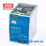 Mean Well NDR-480-24 Single Output Industrial Power Supply 480W 24V 20A - DIN Rail - PHOTO 1