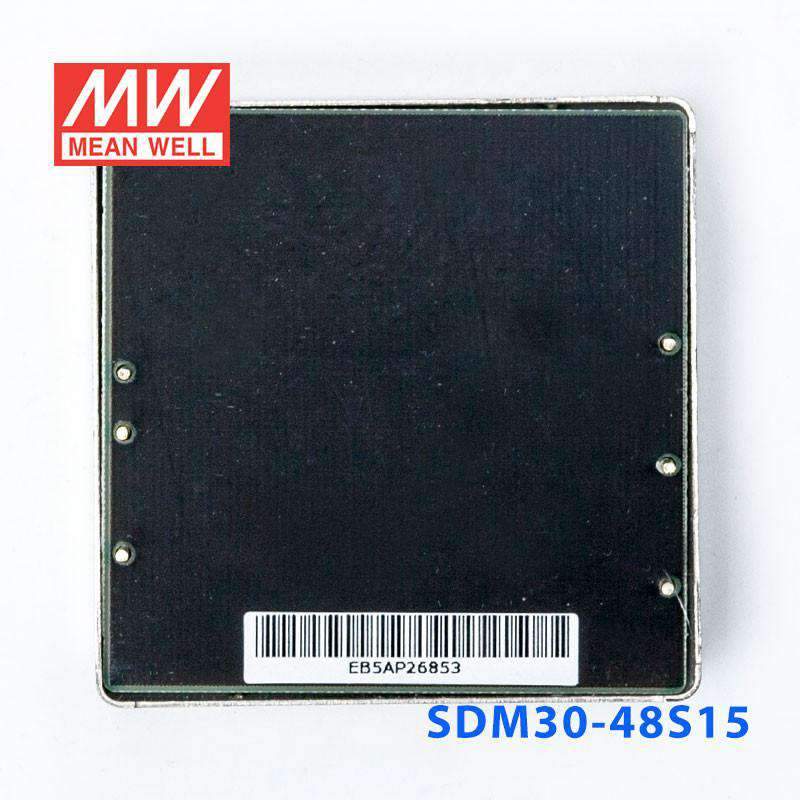 Mean Well SDM30-48S15 DC-DC Converter - 30W - 36~72V in 15V out - PHOTO 3