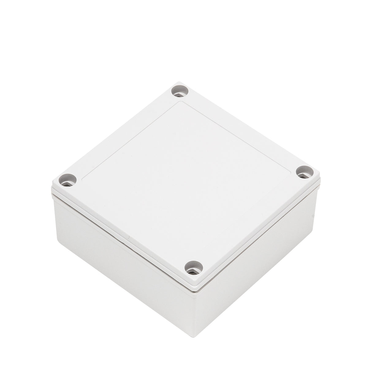Boxco M-Series 5.12 x 5.12 x 2.36 Inches(130 x 130 x 60mm) Plastic Enclosure, IP67, IK08, ABS, Grey Cover, Screw Type - PHOTO 2