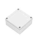 Boxco M-Series 5.12 x 5.12 x 2.36 Inches(130 x 130 x 60mm) Plastic Enclosure, IP67, IK08, PC, Grey Cover, Screw Type - PHOTO 2