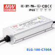 Mean Well ELG-100-C700A Power Supply 100W 700mA - Adjustable