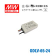Mean Well ODLV-65-24 Power Supply 65W 24V, Dimmable 2.4A