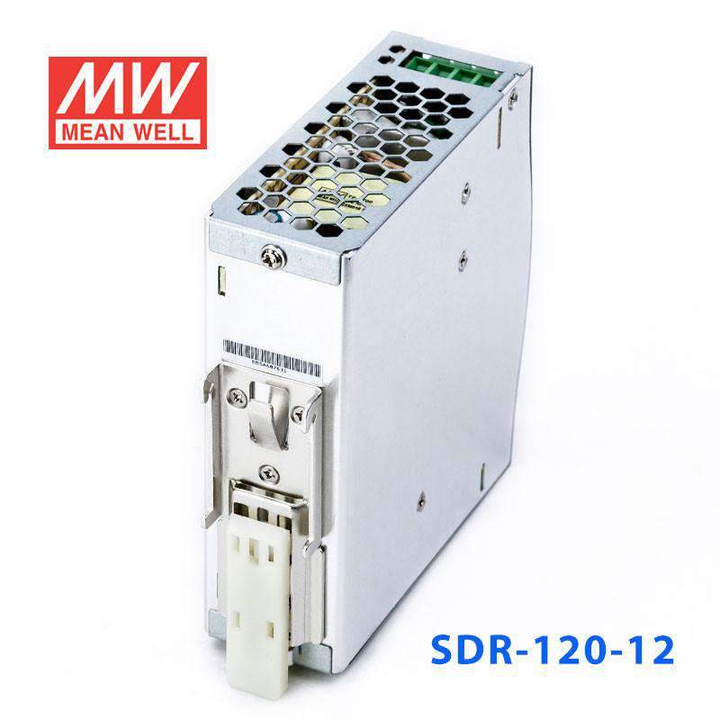 Mean Well SDR-120-12 Single Output Industrial Power Supply 120W 12V - DIN Rail - PHOTO 3