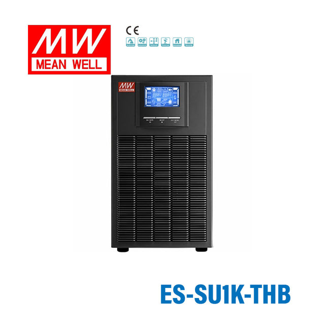 Mean Well ES-SU1K-THB Uninterruptible Online UPS with Buit-in Battery