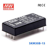 Mean Well SKM30B-15 DC-DC Converter - 30W - 18~36V in 15V out
