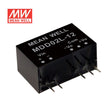 Mean Well MDD02M-05 DC-DC Converter - 2W - 10.8~13.2V in ±5V out