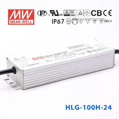 Mean Well HLG-100H-24 Power Supply 100W 24V 4A