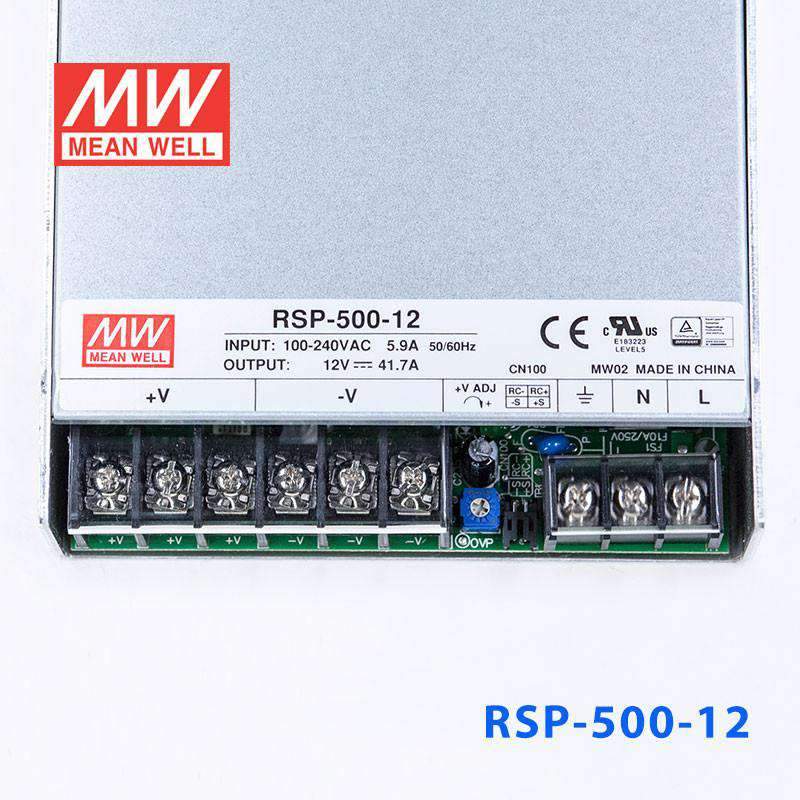 Mean Well RSP-500-12 Power Supply 500W 12V 41.7A - PHOTO 2