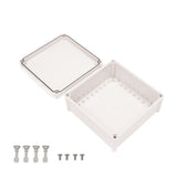 Boxco S-Series 11.02 x 11.02 x 5.12 Inches(280x280x130mm) Plastic Enclosure, IP67, IK08, ABS, Grey Cover, Screw Type - PHOTO 3