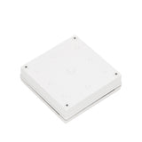 Boxco M-Series 5.12 x 5.12 x 1.38 Inches(130 x 130 x 35mm) Plastic Enclosure, IP67, IK08, ABS, Grey Cover, Screw Type - PHOTO 1