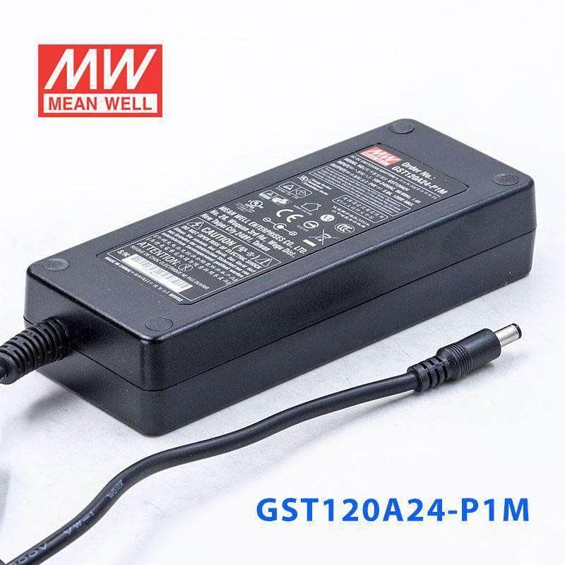 Mean Well GST120A24-P1M AC-DC Single Output Desktop 5A - PHOTO 1