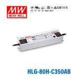 Mean Well HLG-80H-C350AB Power Supply 89.95W 350mA - Adjustable and Dimmable