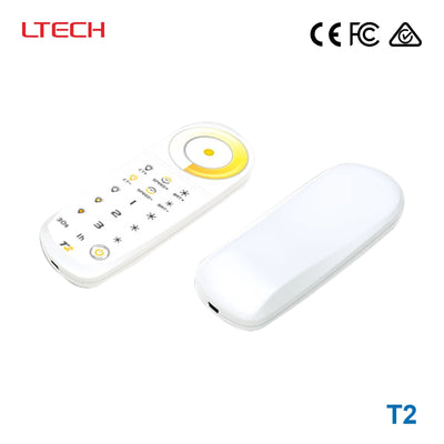 Ltech T2 Wireless RF Single-zone Remote - Colour Temperature