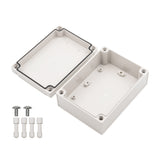 Boxco S-Series 4.92 x 6.89 x 2.95 Inches(125x175x75mm) Plastic Enclosure, IP67, IK08, ABS, Grey Cover, Screw Type - PHOTO 2