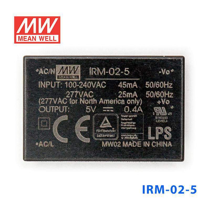 Mean Well IRM-02-5 Switching Power Supply 2W 5V 400mA - Encapsulated - PHOTO 2