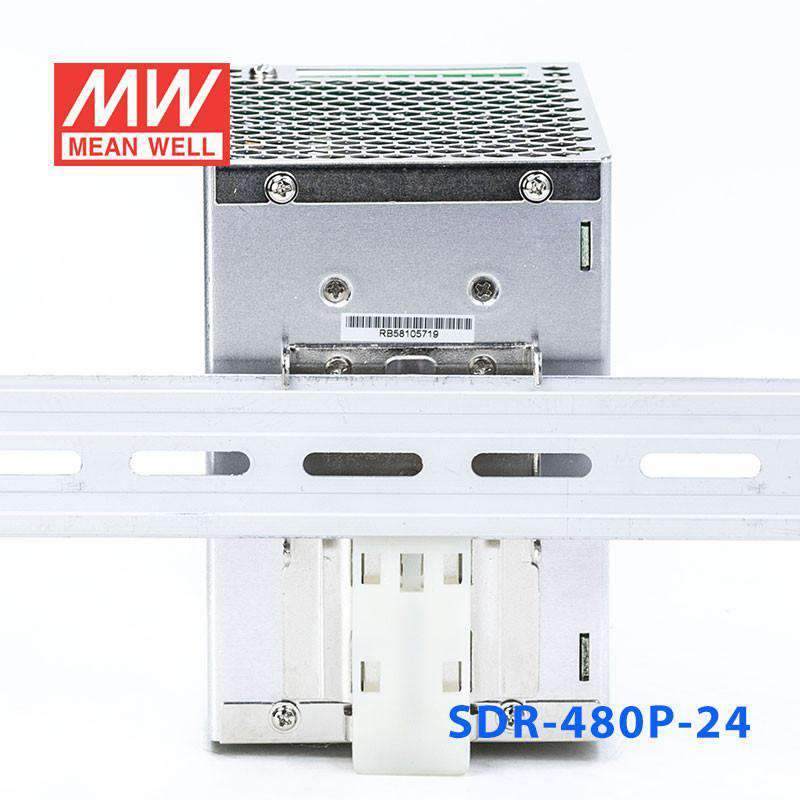 Mean Well SDR-480P-24 Single Output Industrial Power Supply 480W 24V - DIN Rail - PHOTO 4
