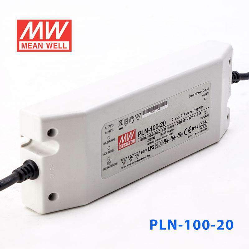 Mean Well PLN-100-20 Power Supply 100W 20V - IP64 - PHOTO 1