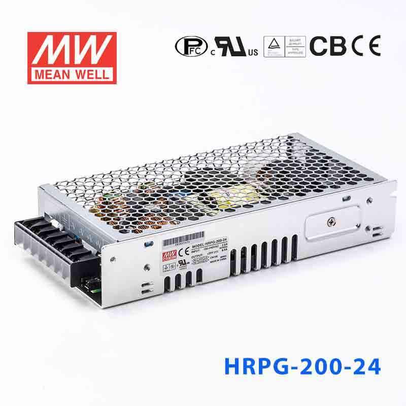 Mean Well HRPG-200-24  Power Supply 201.6W 24V
