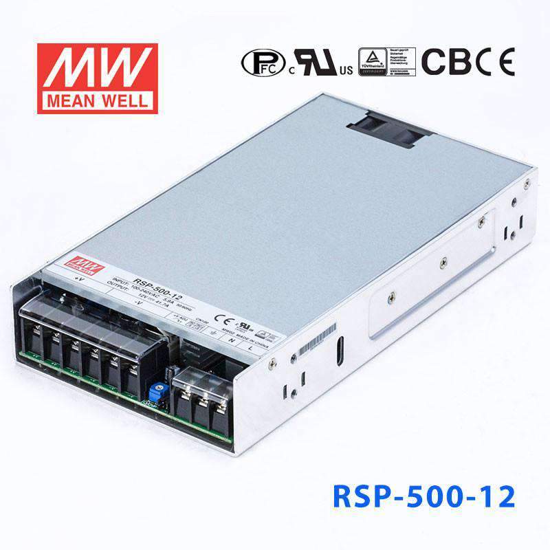 MEAN WELL RSP-500-12 Power Supply - Thumbnail 5