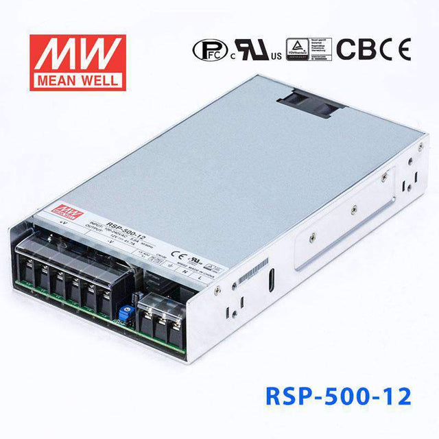 Mean Well RSP-500-12 Power Supply 500W 12V