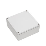 Boxco M-Series 7.09 x 7.09 x 2.95 Inches(180 x 180 x 75mm) Plastic Enclosure, IP67, IK08, ABS, Grey Cover, Screw Type - PHOTO 1