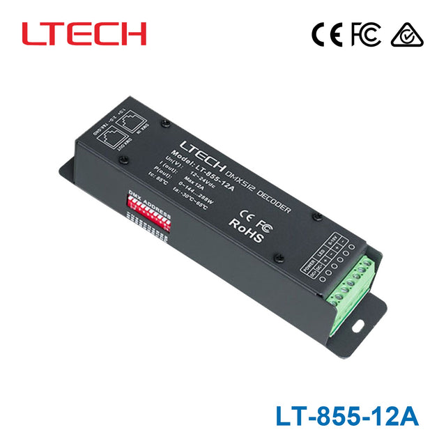 Ltech LT-855-12A DMX-PWM CV DECODER