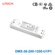 Ltech DMX-36-200-1200-U1P1 36W 200~1200mA CC DMX LED Driver - Selectable Output