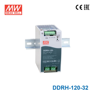 Mean Well DDRH-120-32 Ultra Wide Input DC-DC Converter, 120W 32V 3.75A