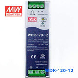 Mean Well WDR-120-12 Single Output Industrial Power Supply 120W 12V - DIN Rail - PHOTO 2