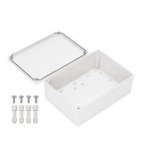 Boxco M-Series 7.09 x 10.04 x 3.94 Inches(180 x 255 x 100mm) Plastic Enclosure, IP67, IK08, ABS, Grey Cover, Screw Type - PHOTO 3