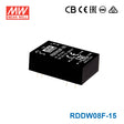 Mean Well RDDW08F-15 DC-DC Converter - 8W - 3~36V in ±15V out 256mA