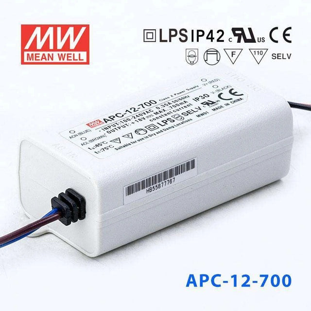 Mean Well APC-12-700 Power Supply 12W 700mA