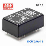 Mean Well DCW05A-12 DC-DC Converter - 5W - 9~18V in ±12V out 230mA