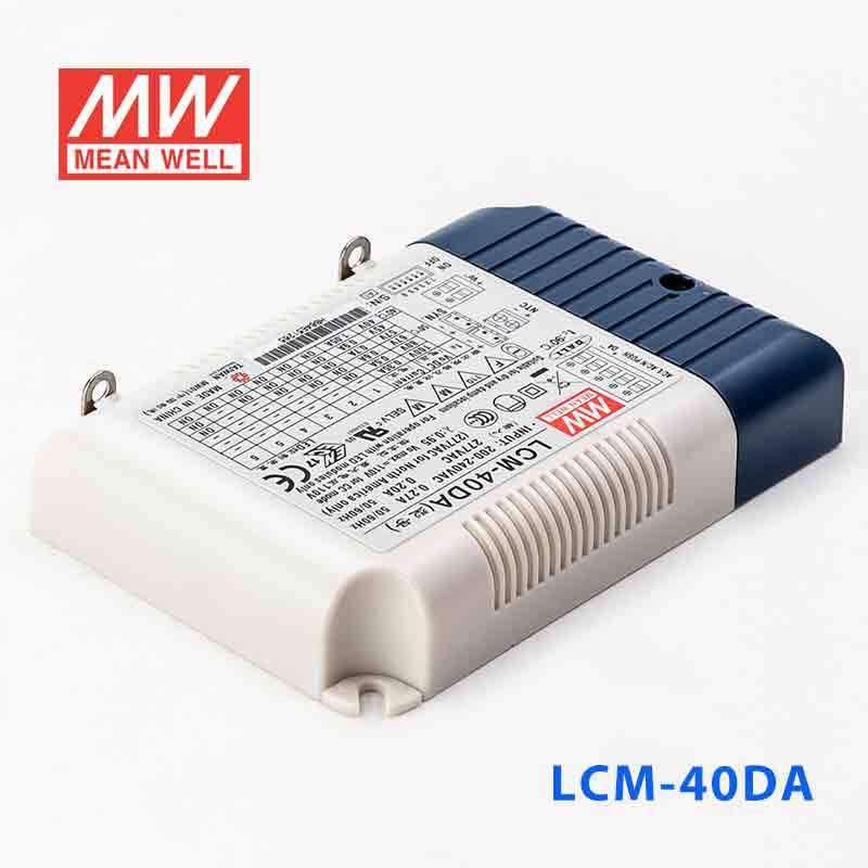 Mean Well LCM-40DA Power Supply 42W 350mA 500mA 600mA 700mA(default) 900mA 1050mA - DALI and Push - PHOTO 3