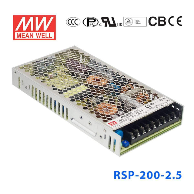 Mean Well RSP-200-2.5 Power Supply 100W 2.5V